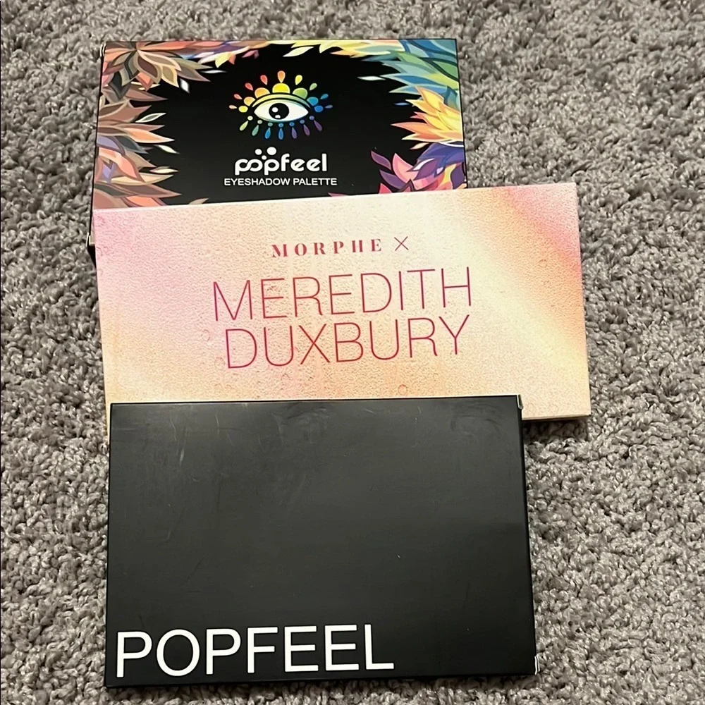 Popfeel and Morphe Eyeshadow Palettes